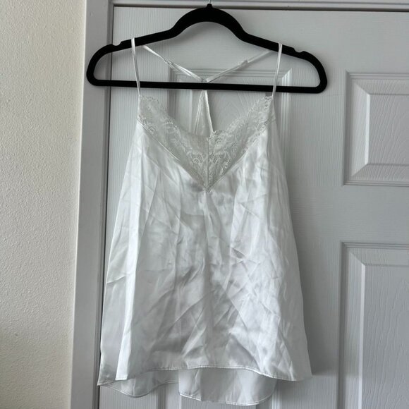 In Bloom by Jonquil Pajama Lace Trim Cami Top Size Small NWT - Picture 1 of 4